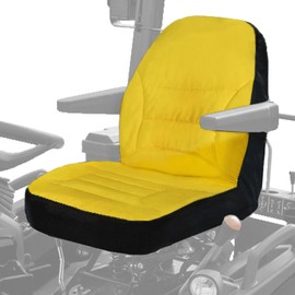 LP68694 Upgrade Compact Utility Tractors Seat Cover Fits for John Deere 1025R & 2025R Tractor | Oxford 300D Fabric, Comfortable, Cushioned Seat, Vent Hole