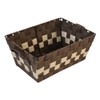 Tidorisangyou SF-983DBR Storage Box, Brown, 12.2 x 9.1 x 5.3