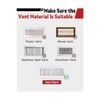 Byttlerom 6 Pack Vent Covers for Home Floor Vent Covers