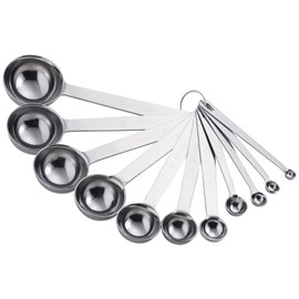 SW 18-8 Extra Thick Measuring Spoons, Set of 11
