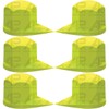 APUK 6x Checkpoint Wheel Nut Indicator Rubber Boot Dust Cap