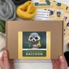 Bergin & Bath Needle Felting Kit, Raccoon - Make a