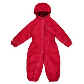 Regatta Kids Splosh III Waterproof Puddle Suit - Pepper - 3-4 Yrs