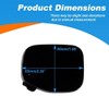 CZShiYue Car Front Bumper Tow Hook Cover Cap Towing Eye