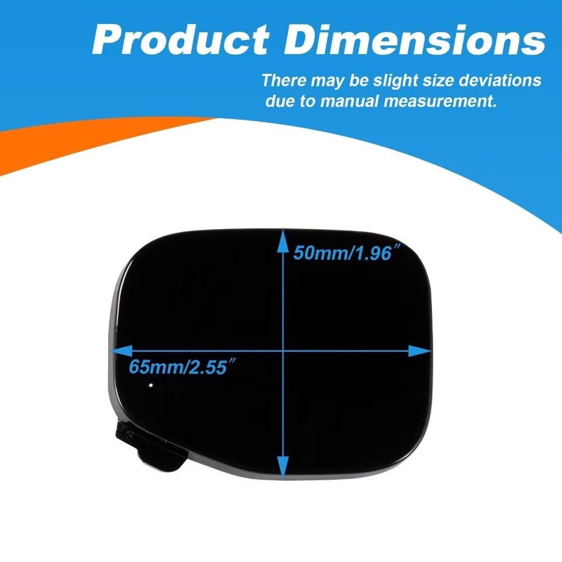 CZShiYue Car Front Bumper Tow Hook Cover Cap Towing Eye