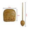 Mokugyo Camphor Wood Fish with Futon and Rattan Pattern for