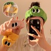 [Boribyeol] Round Microfiber Premium Velcro Elastic Headband for Shower & Face Wash (Unisex) SN. Round Face Wash Headband Yellow 3ea