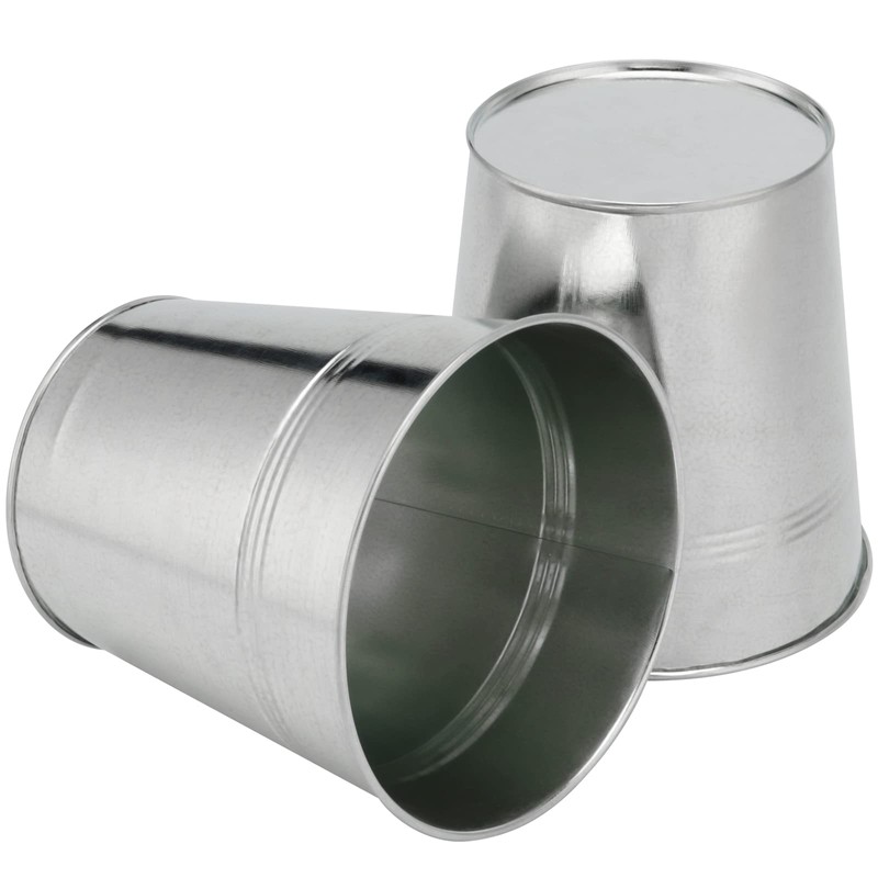 SINJEUN 25 Pack 4.72 x 4.72 x 3.54 Inch Galvanized