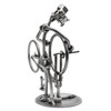 STEEMO Screw Man Bicycle Repair Bicycle Mechanic Gift Metal Art