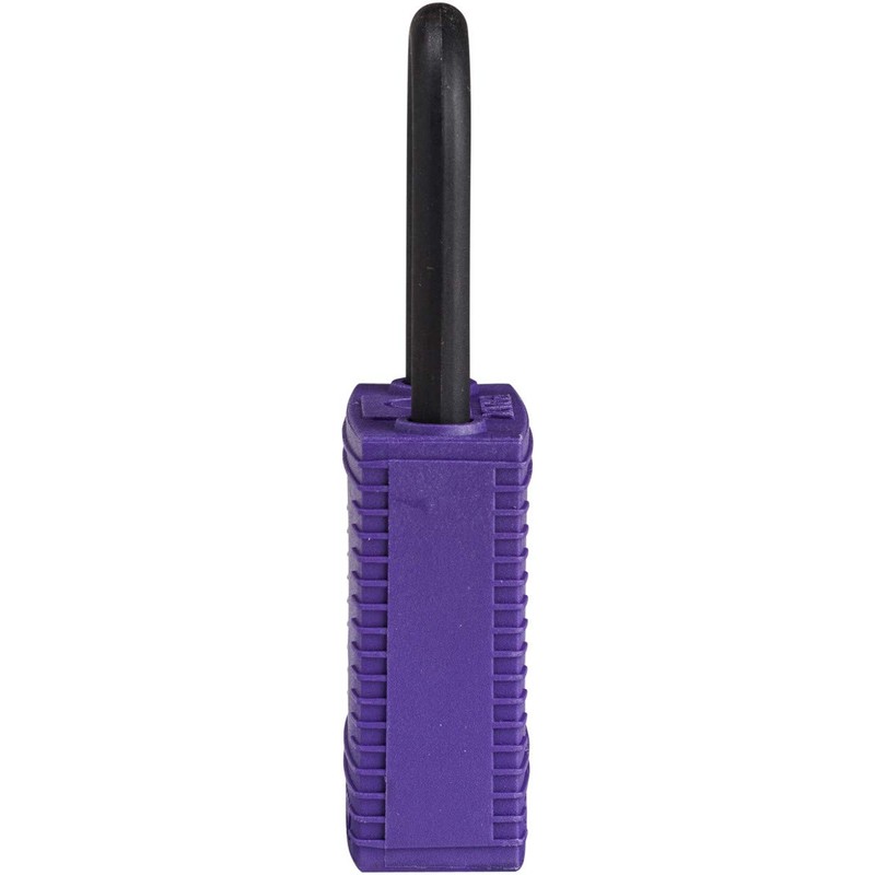SafeKey Nylon Padlock, 38mm x 84mm x 19mm, Purple