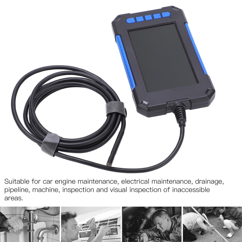 P40 5.5mm HD Industrial Endoscope with 4.3in Screen Waterproof for