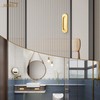 Self-Stick Oval Sliding Door Pulls, 3pcs Aluminum Alloy Flush Pull
