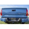 CALI TOP INC Chrome Black 3D Raised Tailgate Inserts Letters