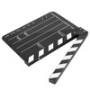 30x25CM Acrylic Clapperboard Professional Movie Film Action Clap Director Photography