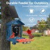 Rayki Solar Bird Feeder with Camera for Birdwatching, 2K HD