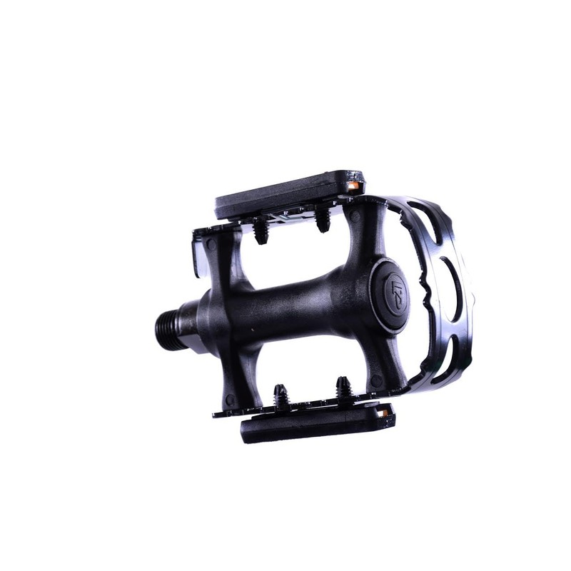 VP BLACK SATIN CAGE RESIN STEEL BLACK CITY MTB, RACE