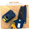 Levemolo 2 Pcs Mini Chainsaw Guide Bar Cordless Electric Replacement