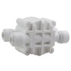 CChiai 1/4 Inch White Plastic Quick Connect Water System Automatic
