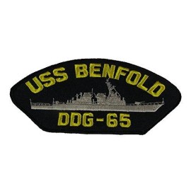 EC USS BENFOLD DDG-65 PATCH USN NAVY SHIP ARLEIGH BURKE CLASS DESTROYER MISSILE