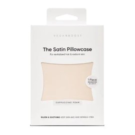 Veganboost Satin Pillowcase Cappuccino Foam