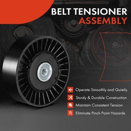 A-Premium - Polea intermedia de correa compatible con Volkswagen 1993-2020 Jetta, 1993-1997 Passat, 1993-2000 Golf, 1995-2002 Cabrio, 2000-2007 Derby, EuroVan, Transporter, 1.8L 1.9L 2.0L 2.4L 2.4L