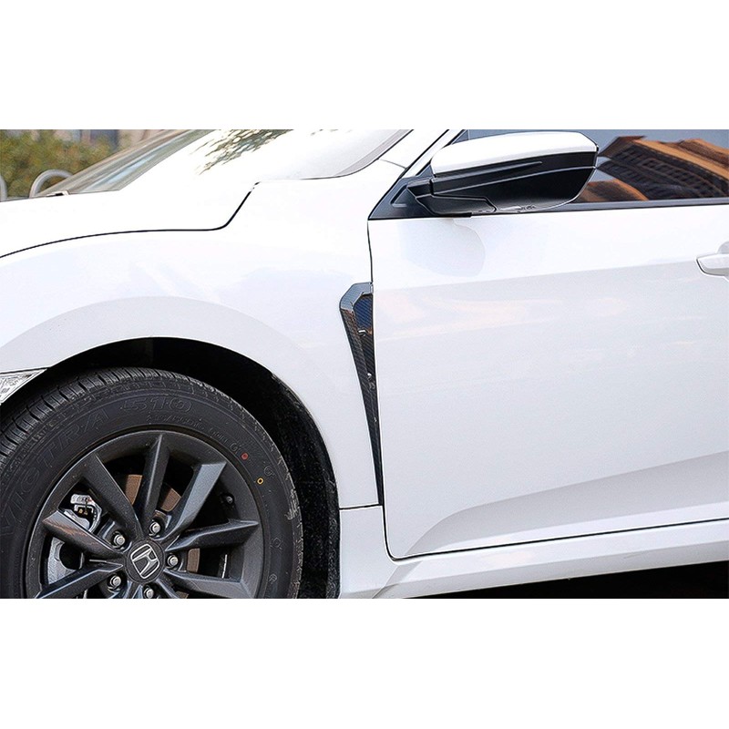Xotic Tech Type-R Style Side Fender Vent Cover Trim, Carbon