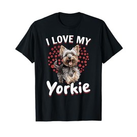 Yorkshire Terrier Dog Yorkie - I love my Yorkie T-Shirt
