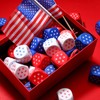 Liliful 30 Pcs 4th of July Stress Balls Bulk 1.57