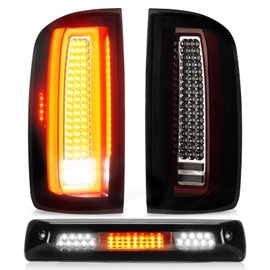 Tresound Tail Light + 3rd Brake Cargo Lamp for 2015-2022 Chevy Colorado & GMC Canyon, Third High Mount Stop Light Rear LED Taillight Assembly, GM2800270 84169778 84169777 GM2801270 84630993