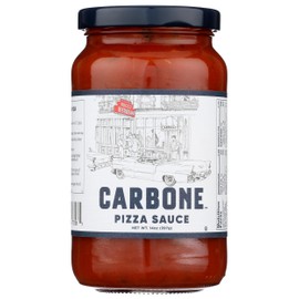Carbone Pizza Sauce | Pizza Sauce Made with Fresh & All-Natural Ingredients | Non GMO, Vegan, Gluten Free, Low Carb Pizza Sauce, 14 Fl Oz (Pack of 2)