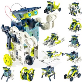 Solar Robots Toys for Boys, STEM Toys 12-in-1 Robots Easter Gifts for 8 9 10 11 12 Years Old Boy Toys for 8 9 10 12 13 Year Old Birthday Solar Robotics STEM Building Kits Science Project