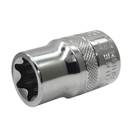 1/2Inch Drive E18 Torx Socket , Female External E Socket ，CR-V E Star Sockets(1pcs)