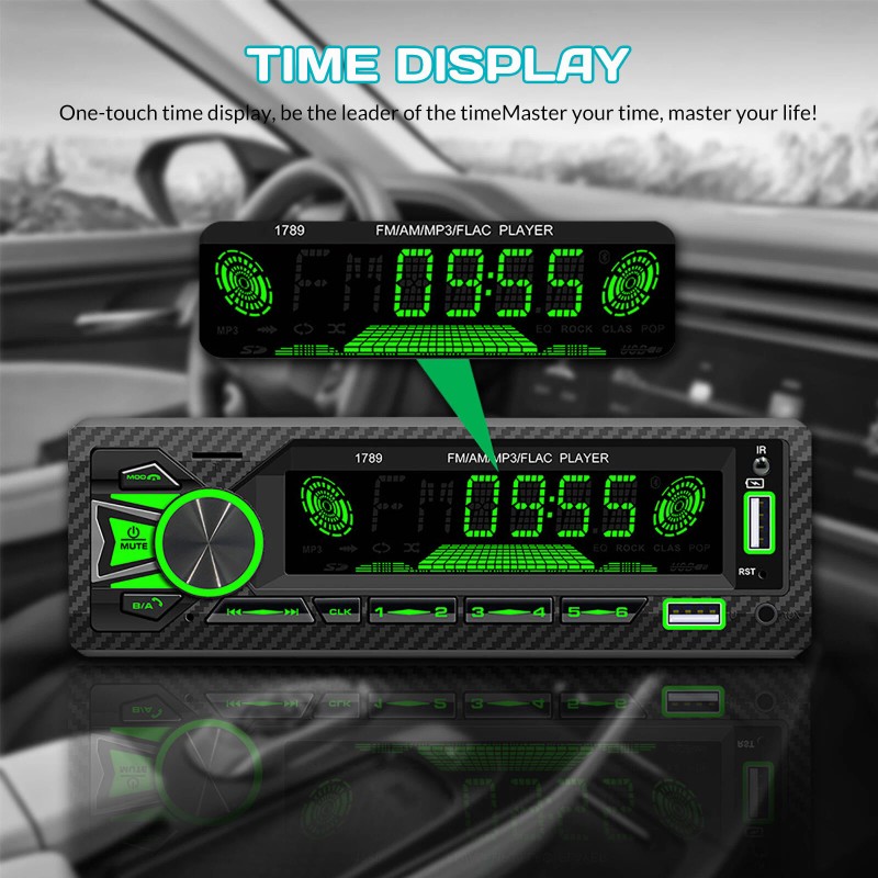 KEPEAK Estereos Para Carros Bluetooth Auto Estereo MP3 Radios Con