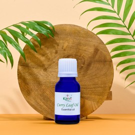 Krivi Herbals Curry Leaf Essential Oil, Clear, 15ml (Pack of 1)