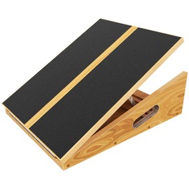 Professional Wooden Slant Board, Adjustable Incline Board and Calf Stretcher, Slant Board for Calf Stretching, Balance Stretch Board