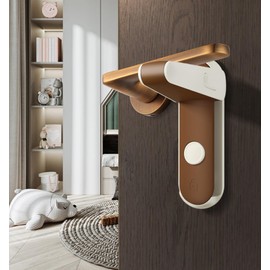 FTBOL 2023 Upgraded 2-Piece Door Lock, Baby Child Lock, Child Safety Lock, Cat Door Lock, Cat Dog Escape Prevention, Door, Child Lock, Retrofitable, Child Lock, Baby Guard, Cats, No Opening, Door