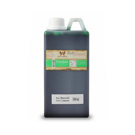 Butterfly Pandan Flavoring Extract, 1 Liter (33.8 Fl Oz) — Paste-Strength Pandan Extract for Baking, Drinks & Mixing; Buko Desserts, Waffle Mix, Syrup, Coffee & Tea