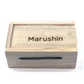 マルシン漁具 桐エサ箱 スライド式 S