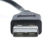 CableWholesale Micro USB 2.0 Cable, Black, Type A Male/Micro-B Male,