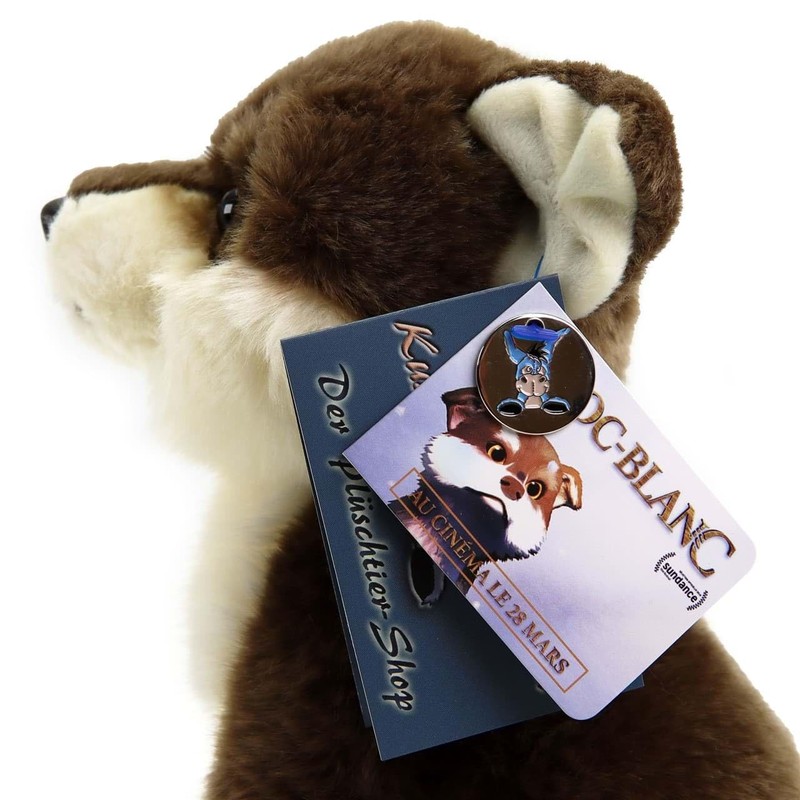 Croc-Blanc Wolfsblut Plush Wolf Dog Puppy Soft Toy