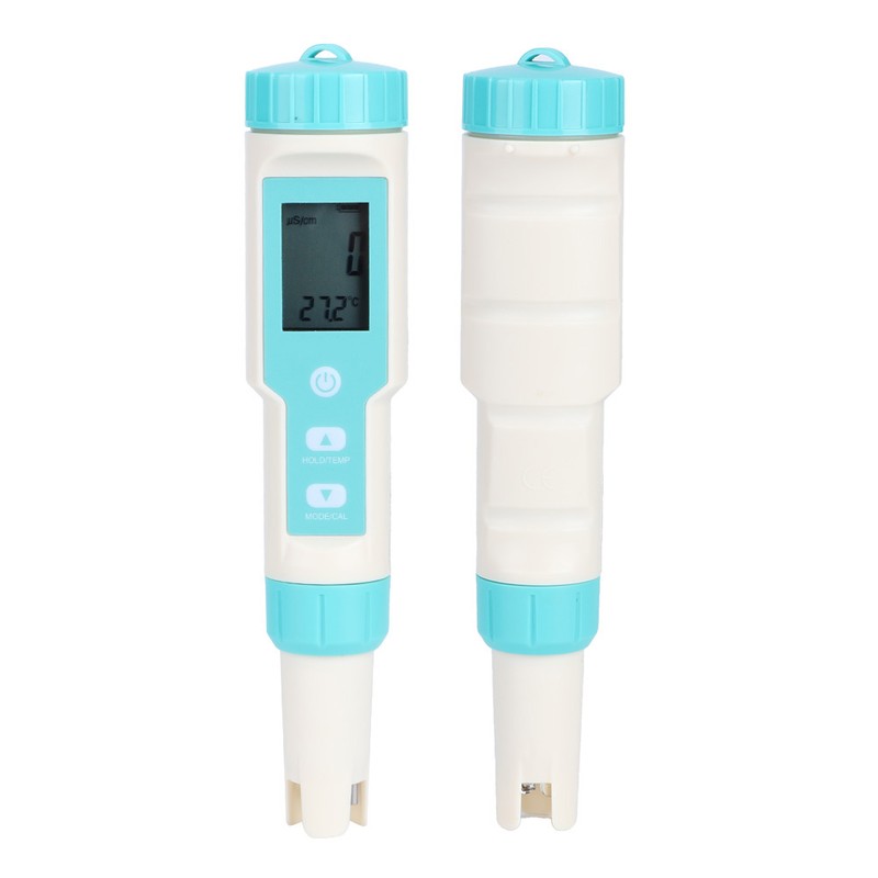 Waterproof Electronic Salinity PH TDS EC ORP Tester Hydrometer Water