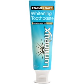 Lumineux Teeth Whitening Toothpaste - Peroxide Free, Enamel Safe for Sensitive Whiter Teeth - Fluoride Free, No Alcohol, Artificial Colors, SLS Free Dentist Formulated - 3.75 Oz