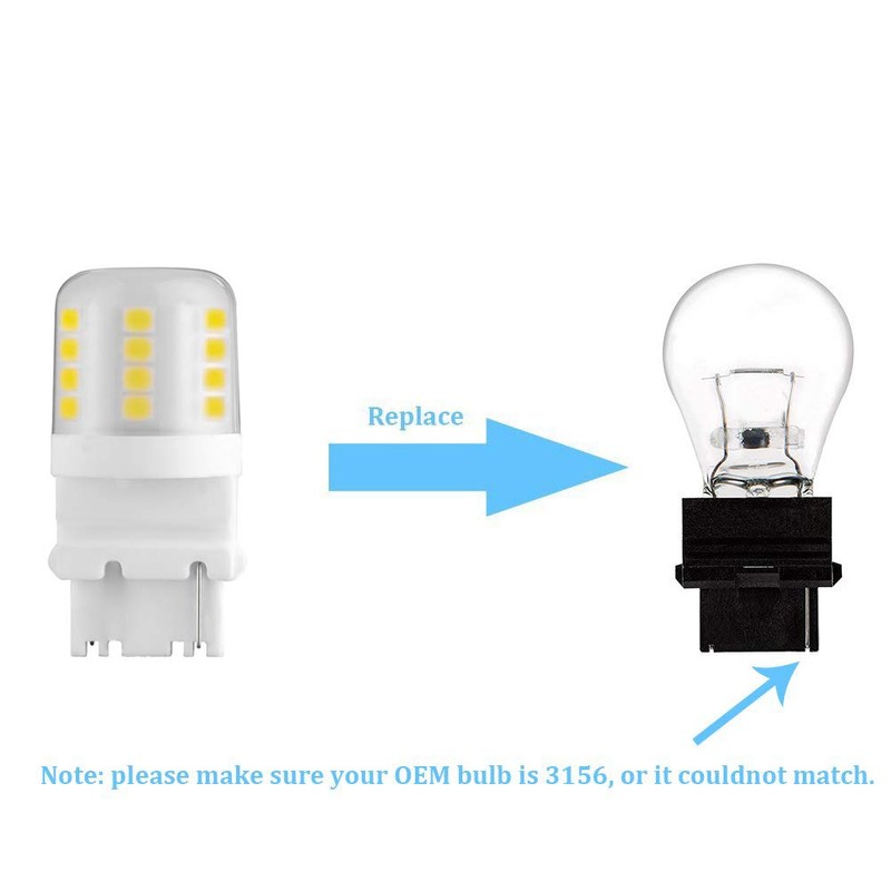 Makergroup S8 3156 Wedge Base LED Light Bulbs 12VAC/DC Low