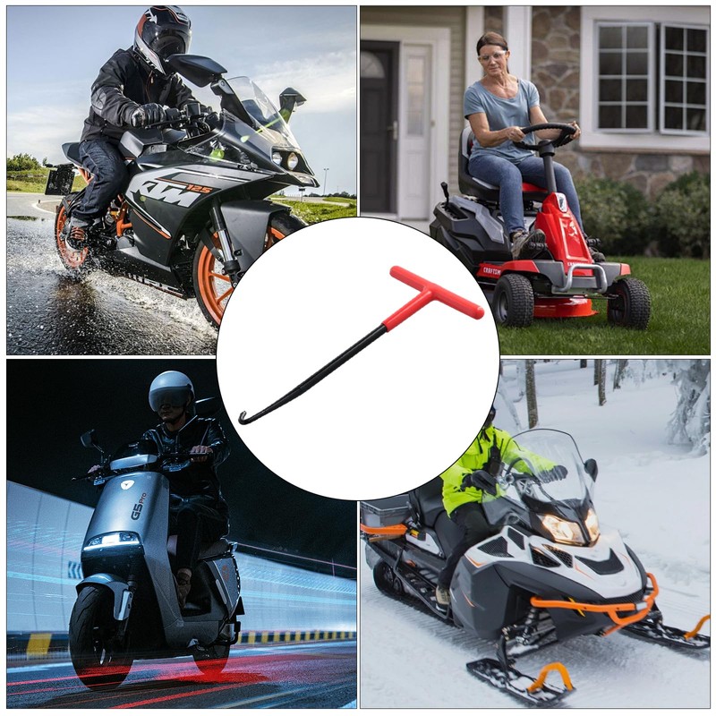 Exhaust Spring Hook, Spring Puller Made of Steel, T Hook