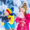 PONCEAU Children's Winter Snow Gloves Ski Gloves for 1-7 Years