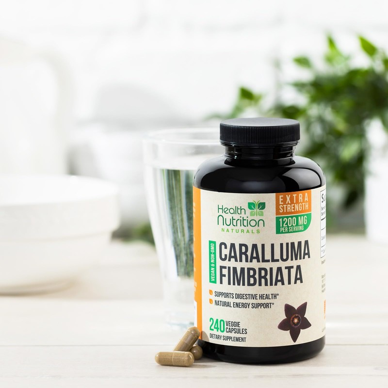 Caralluma Fimbriata Extract 1200mg - Maximum Strength Natural Caralluma Fimbriata