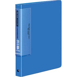 コクヨ ファイル クリアファイル 替紙式 A5 青 ラ-T722B