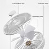 Clip On Fan Portable Rechargeable 720° Rotation Quiet Stroller Fan