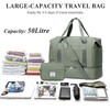 Travel Duffel Bag, Weekender Bags for Women with Shoe Compartment,2Pcs