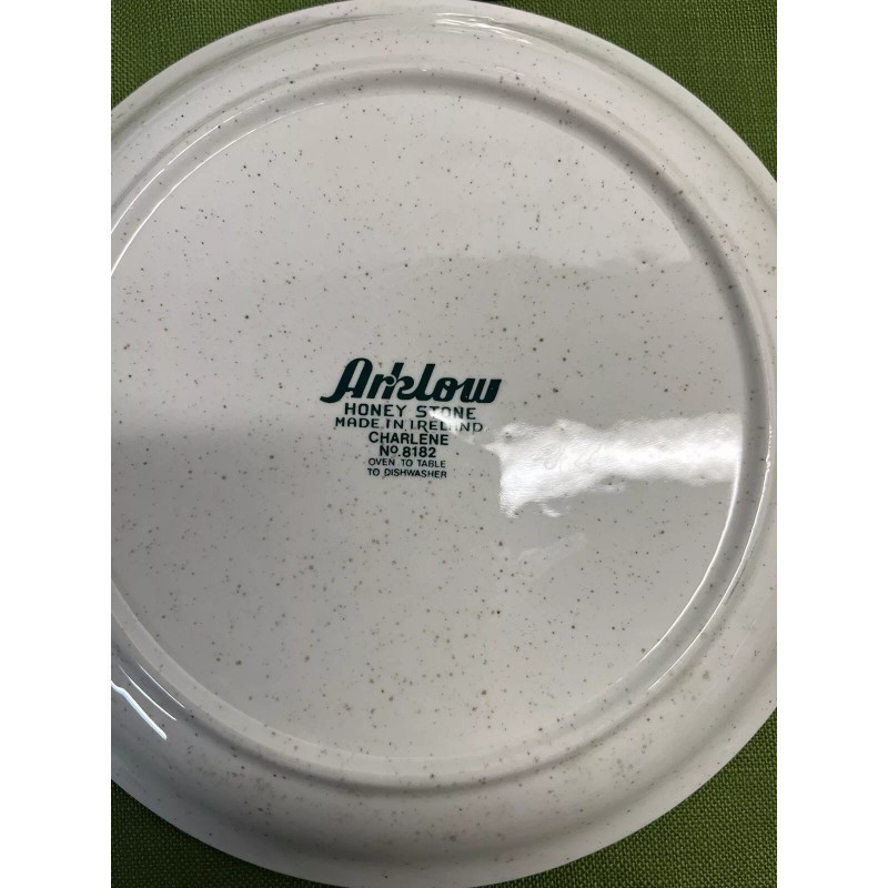 Arklow Honey Stone Rare Charlene #8182 Dessert Plate 7.5” (6)